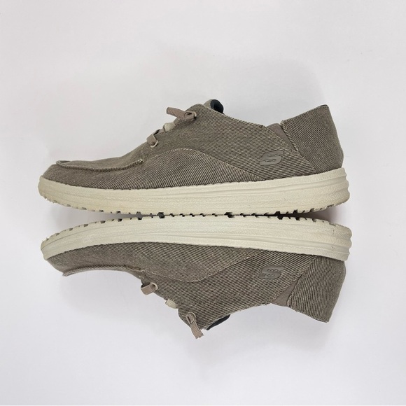 Skechers Melson-Volgo Men’s Brown Slip-on Shoes Size 10 - Picture 5 of 8